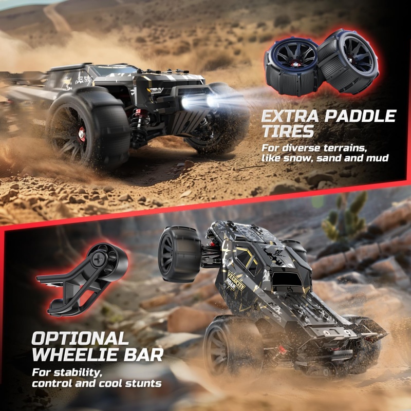 DEERC 4WD High Speed Fast Brushless RC Cars - Image 6