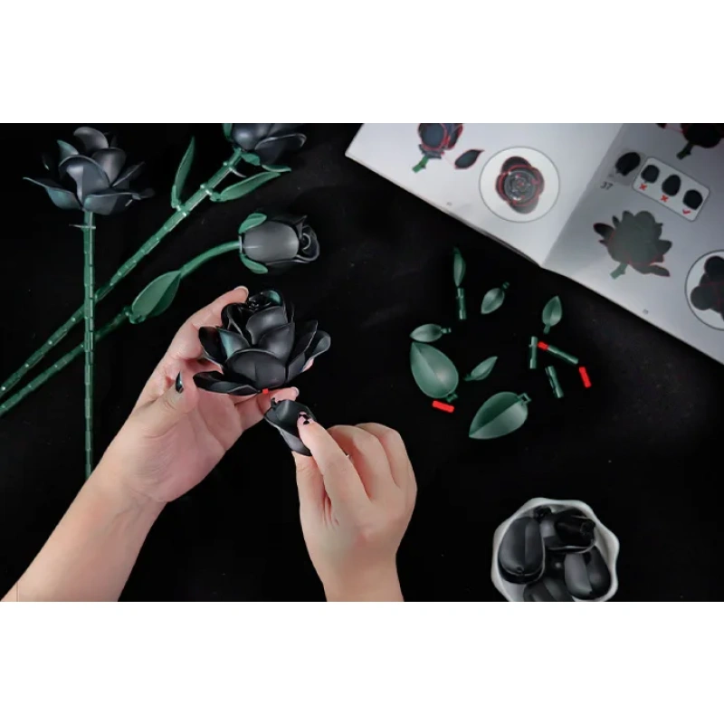 Black Rose Bouquet - Image 6