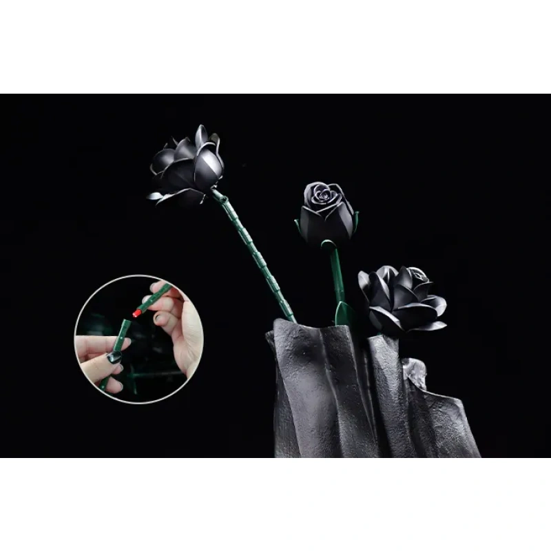 Black Rose Bouquet - Image 5