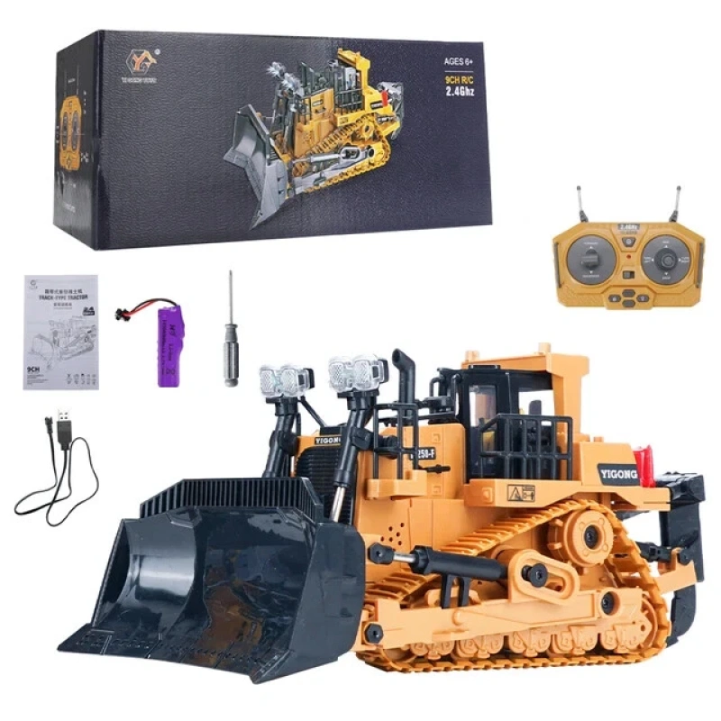 4 in 1 Remote Control Excavator Construction Vehicle Set - Image 11