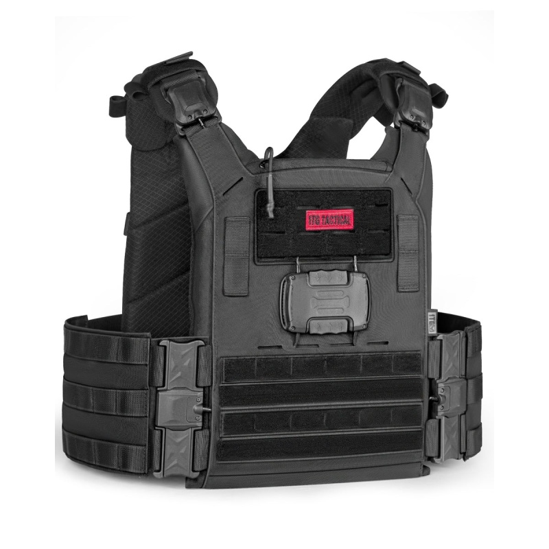 Tactical One Click Quick Release MOLLE System Adjustable Tactical Vest - Image 3