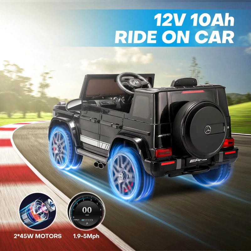 Benz G63 Kids Ride on Car Plus Size - Image 7