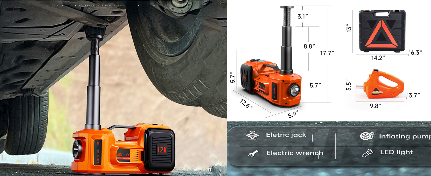 Vehicle lift jack