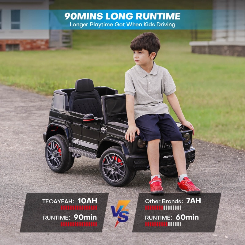 Benz G63 Kids Ride on Car Plus Size - Image 6