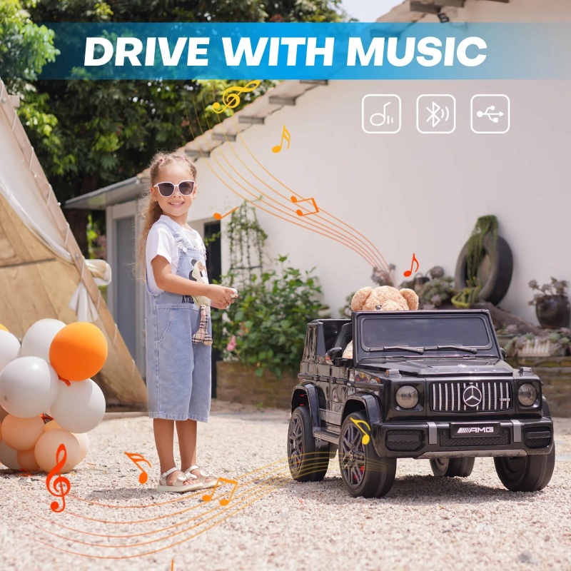 Benz G63 Kids Ride on Car Plus Size - Image 8