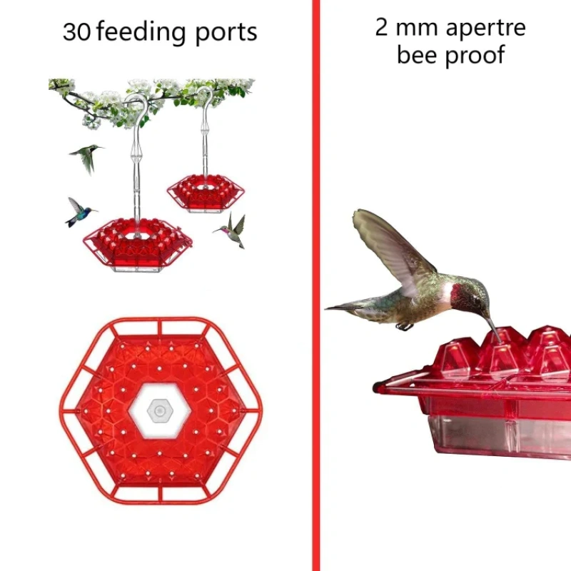 Hanging Outdoor Hummingbird Feeder - Image 3