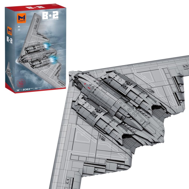 MISINI 33038 Military Series B2 Bomber