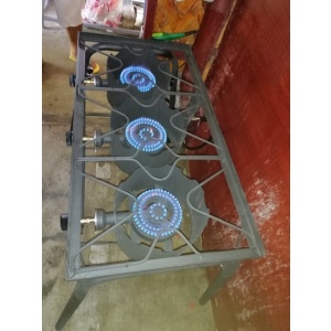 FathersDayGift-3 Burner Outdoor Portable Propane Gas Stove photo review