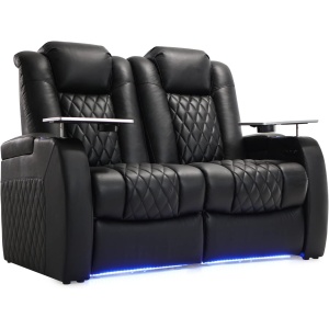 Home Theater Seating Top Grain Leather Recliner Chair