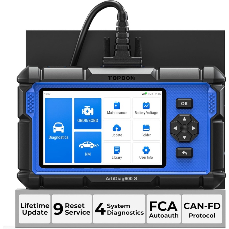 TOPDON OBD2 Code Reader Scanner ArtiDiag600S Car Diagnostic Scan Tool - Image 3