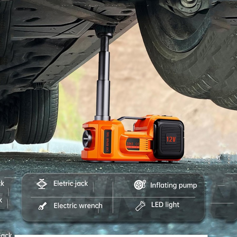 Electric Car Jack Kit Hydraulic Stand - Image 5