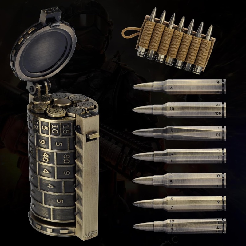 Rifle Bullet Dice Set
