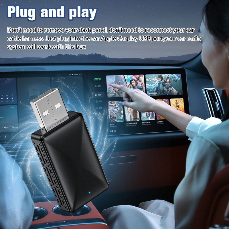 2 in 1 Auto Wireless Carplay Adapter - Image 7