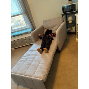 Extra Long Convertible Chair Bed photo review