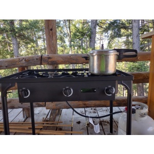 FathersDayGift-3 Burner Outdoor Portable Propane Gas Stove photo review