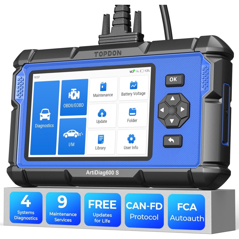 TOPDON OBD2 Code Reader Scanner ArtiDiag600S Car Diagnostic Scan Tool