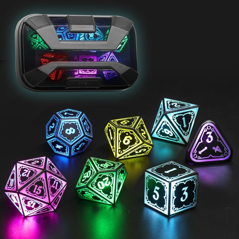 Wireless Light Up Dice Set