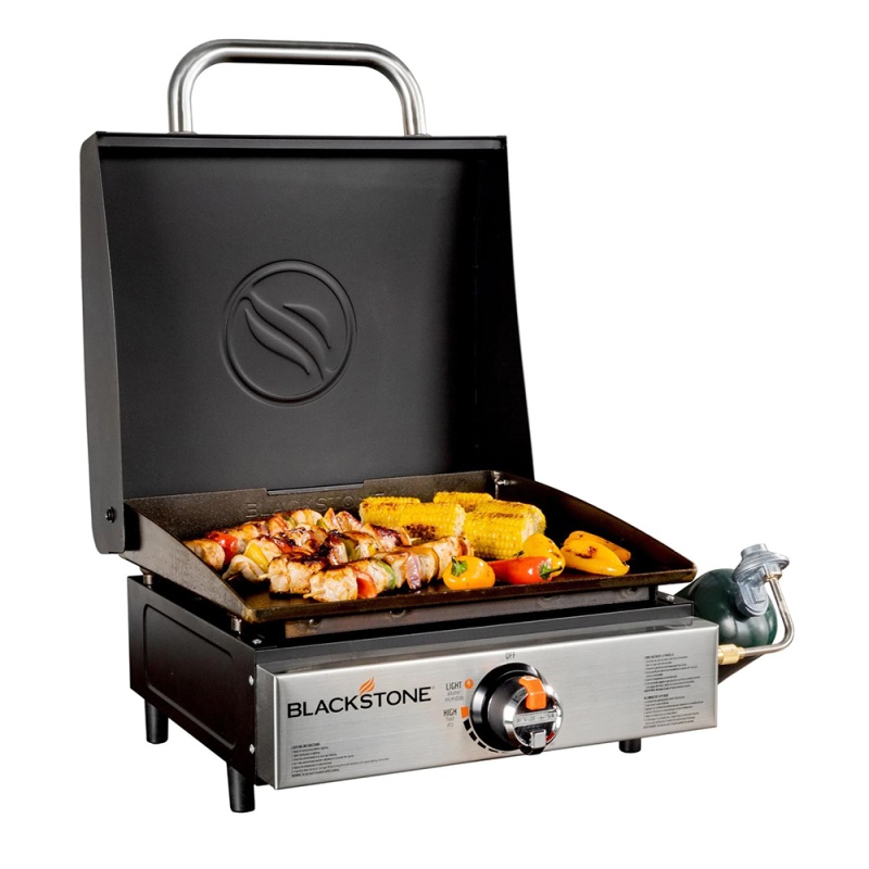 Blackstone Portable Outdoor Griddle with Hood Carry Bag Tool Kit
